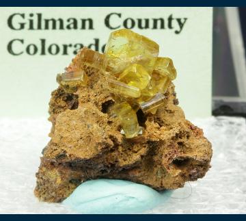 TN123 Barite from Gilman, Gilman District, Eagle Co., Colorado, USA