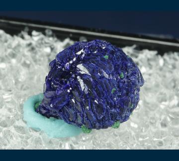 TN132 Azurite from Morenci Mine,  Morenci, Clifton-Morenci District, Shannon Mts, Greenlee Co., Arizona, USA