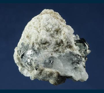 VGH1 Hematite with Zunyite from Veta Grande claim, Middle Camp-Oro Fino District, Dome Rock Mts, La Paz Co., Arizona, USA