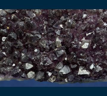 Q281 Quartz ( var. Amethyst ) from Diamond Dave Claim, Chupadera District, Socorro Co., New Mexico, USA