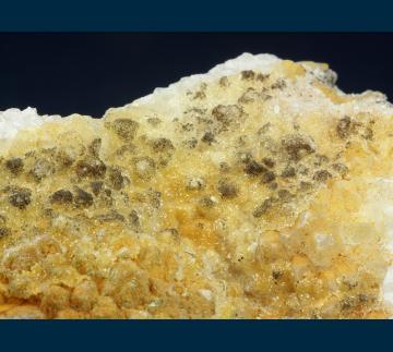 CMS079 Scrutinyite on Quartz from Blanchard Mine, Hansonburg District, Bingham, Socorro County, New Mexico, USA