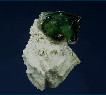 F172 Fluorite on Orthoclase from Erongo Mountain, Usakos and Omaruru Districts, Erongo Region, Namibia