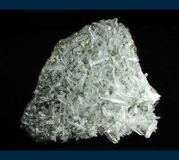 CMS331 Quartz with Sphalerite and Pyrite from Animon Mine, San Jose de Huayllay District, Cerro de Pasco Province, Departmente de Pasco, Peru