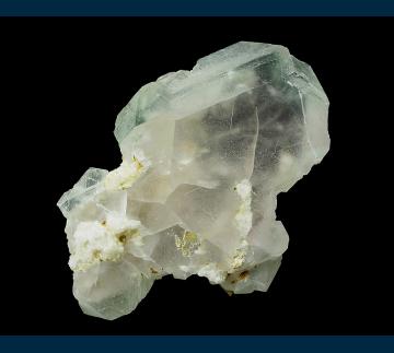 F174 Fluorite (Spinel twin) from Chumar Bakhoor, Hunza Valley, Gilgit District, Gilgit-Baltistan, Pakistan