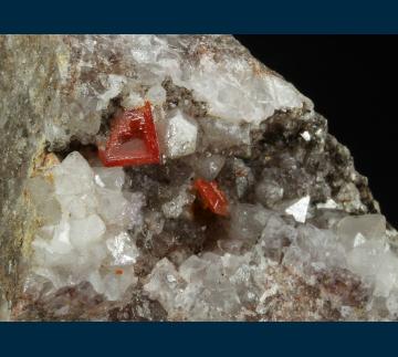 RC01 Wulfenite from Red Cloud Mine, Silver District, Trigo Mts., La Paz County, Arizona, USA