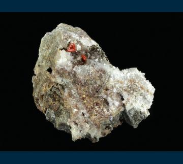 RC01 Wulfenite from Red Cloud Mine, Silver District, Trigo Mts., La Paz County, Arizona, USA