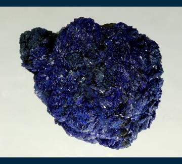 RG0719 Azurite from Big Indian Mine, La Sal, San Juan County, Utah, USA
