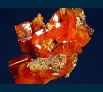RG0658 Wulfenite from Red Cloud Mine, Silver District, Trigo Mts., La Paz County, Arizona, USA