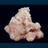 Halite on Trona (pseudo. Halite)