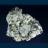 Fluorite with Galena and Sphalerite