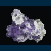 Fluorite with Quartz