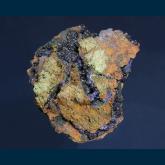 AZM-01 Azurite from Morenci Pit, Clifton-Morenci District, Greenlee County, Arizona, USA  