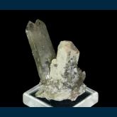 Orthoclase twin with Quartz (v. Smoky)