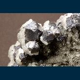 Galena with Quartz and Chalcopyrite