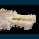 Quartz (var. Rose Quartz) on cast