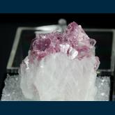 Pink Musovite on Albite