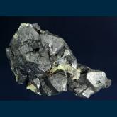 Magnetite with Quartz (var. Chalcedony)