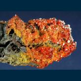 Vanadinite and Calcite