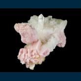 Rhodochrosite with Quartz