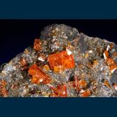 RC03 Wulfenite from Red Cloud Mine, Silver District, Trigo Mts., La Paz County, Arizona, USA