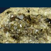 Andradite garnet 