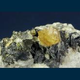 Scheelite with Chalcopyrite and Molybdenite