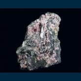CRG-03 Rhodochrosite and Fluorite from Wutong Mine (Wudong Mine), Liubao, Cangwu Co., Wuzhou Prefecture, Guangxi Zhuang A.R., China