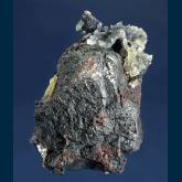 Magnetite with Quartz (var. Chalcedony)