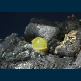 Magnetite with Fluorapatite