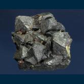 Magnetite with Quartz (var. Chalcedony)