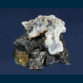 Magnetite with Quartz (var. Chalcedony)
