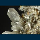 Quartz with Anatase, Hematite