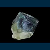 Fluorite on Quartz with Chlorite