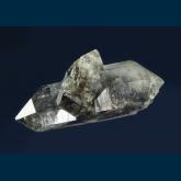 Quartz (Smoky enhydro)