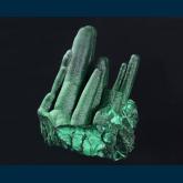 Malachite stalactite