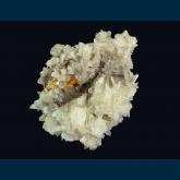Cerussite with Wulfenite