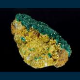 Dioptase with Mimetite