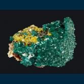 Dioptase with Mimetite