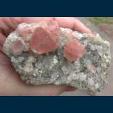 Fluorite on Quartz