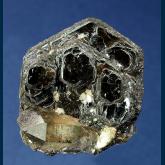 Hematite ( var. Iron Rose ) with Smoky Quartz