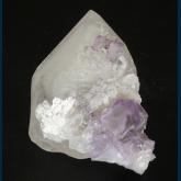 Fluorite on Quartz