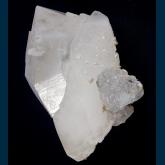 Quartz with Fluorite and Calcite