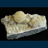 Gyrolite with Calcite