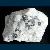 Carrolite on Calcite