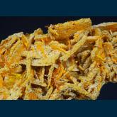 Wulfenite with Mimetite