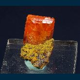 Wulfenite with Mimetite