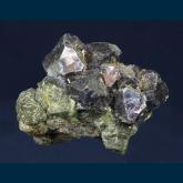 Galena on Chalcopyrite