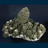 Calcite on Quartz with Pyrite