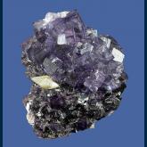 Fluorite with Calcite