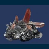 Quartz on Hematite